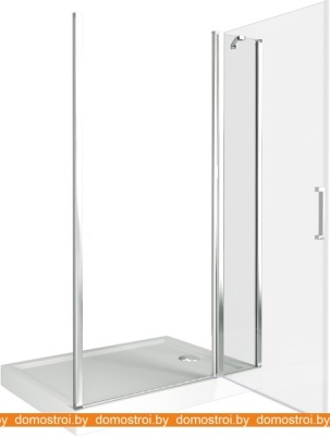 Душевая дверь Good Door Pandora WTW 140 (прозрачное/хром) фотография