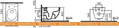 Унитаз Vitra L-box Shift Rimex 9855B003-7200 фотография