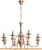 Подвесная люстра Arte Lamp Passoni A6097LM-8PB фотография Подвесная люстра Arte Lamp Passoni A6097LM-8PB фотография