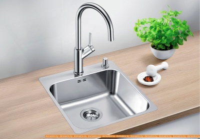 Кухонная мойка Blanco Supra 400-IF/A R12 526353 (полированная) фотография