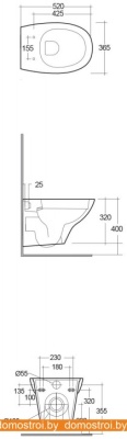 Унитаз Rak Ceramics Morning Rimless MORWC1445AWHA фотография