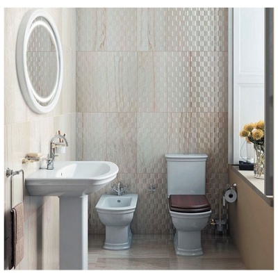 Напольный унитаз Vitra Serenada 9722B003-7204 с бачком и сиденьем фотография