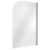 Шторка на ванну GoodDoor SCREEN H-80-C-CH 80x140 фотография