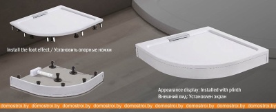 Душевой поддон WeltWasser TRR 12080 Stone-WT L 120x80 фотография