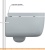 Унитаз Bocchi V-Tondo Rimless (белый) 1417-001-0129+A0374-001 фотография Унитаз Bocchi V-Tondo Rimless (белый) 1417-001-0129+A0374-001 фотография