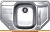 Кухонная мойка Kromevye EC 324 D картинка