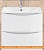Тумба под умывальник BelBagno Acqua-900-2C-PIA-BL (bianco lucido) картинка