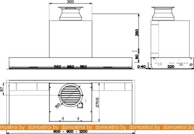 Вытяжка Faber IN-Nova Smart X A120 305.0554.567 фотография