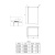 Душевая стенка Deante Abelia Walk-In KTA 030P 100х200см фотография