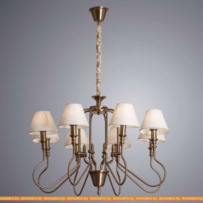 Подвесная люстра Arte Lamp Agio A6086LM-8PB фотография