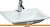 Умывальник Laufen PRO 813961 56x44 картинка