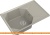 Кухонная мойка GranFest GF-U-740L (топаз) фотография