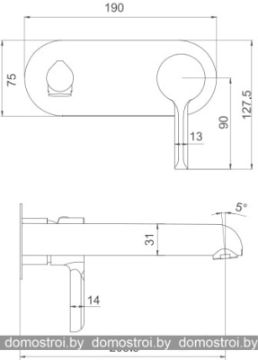Смеситель Gappo G1003-26 фотография