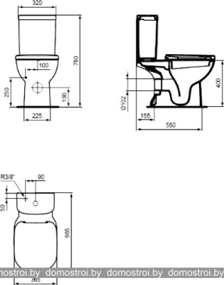 Унитаз Ideal Standard Tempo T331201 фотография
