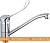 Смеситель FRAP H54 F4954 картинка