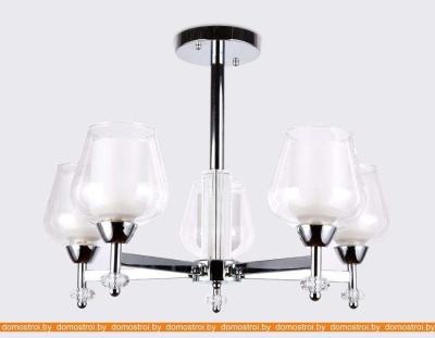 Подвесная люстра Ambrella light Traditional TR3151/5 CH/CL фотография