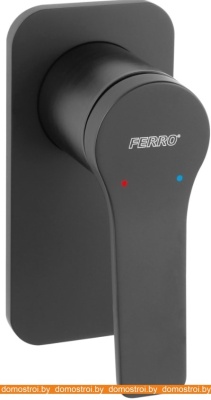 Смеситель Ferro Stratos Black BSC7PABL фотография