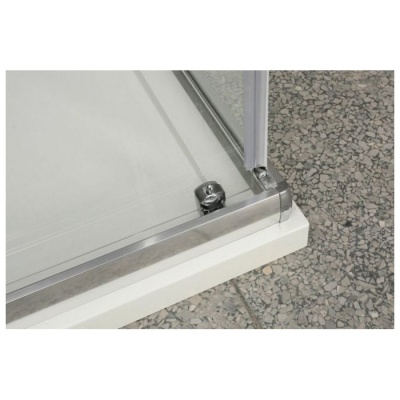Душевой уголок BelBagno UNO-A-2-95-C-Cr прозрачное стекло 95x95 фотография