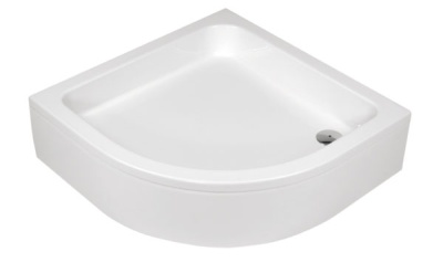 Поддон полукруглый с ножками Deante Plus II  KTU 032B 80х80х26 см фотография