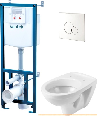 Унитаз Santek Бореаль Пэк 1.WH50.1.544 фотография
