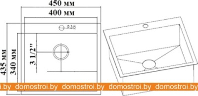 Кухонная мойка Asil AS 252 F фотография
