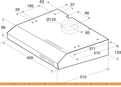 Вытяжка Indesit ISLK 56 LS W фотография