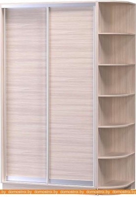 Шкаф-купе Vivat Mebel D2-04 240x60 (ясень шимо светлый) фотография