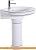 Умывальник CeramaLux 1411 картинка
