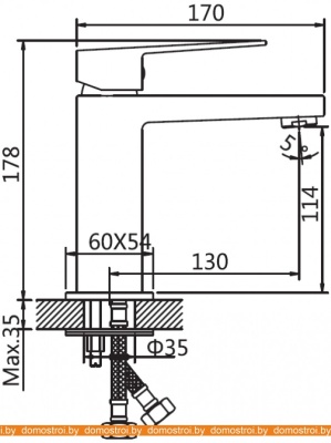 Смеситель AV Engineering AVWMT1-A923 фотография