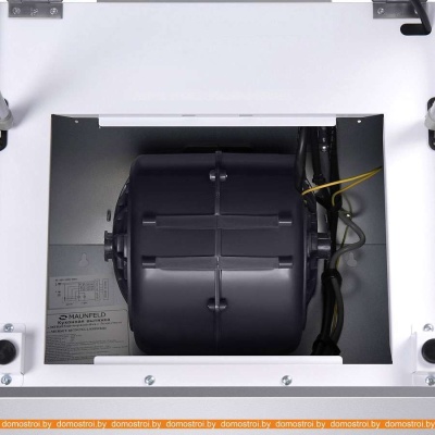 Вытяжка MAUNFELD Mersey 60 (нержавеющая сталь\белое стекло) фотография