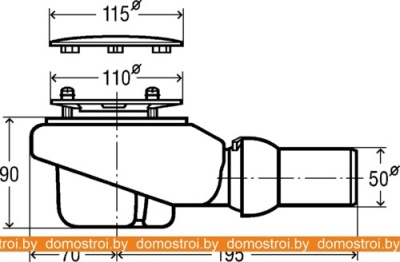 Сифон с переливом Viega Tempoplex Plus 578916 фотография