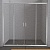 Душевая дверь BelBagno UNIQUE-BF-2-150/180-C-Cr (прозрачное стекло) картинка