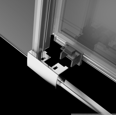 Душевой уголок Radaway Idea KDD 100x120 387062-01-01L + 387064-01-01R фотография