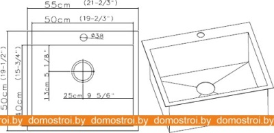 Кухонная мойка Asil AS 251 F (матовая, 1.2 мм) фотография