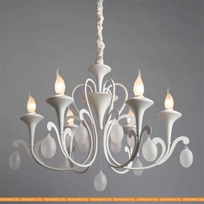 Подвесная люстра Arte Lamp Montmartre A3239LM-6WH фотография