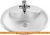 Умывальник CeramaLux N316 картинка