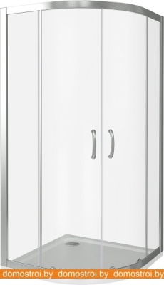 Душевой уголок Good Door Infinity R 100x100 (прозрачное/хром) фотография