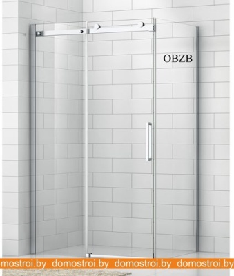 Душевая стенка Roth Sanipro OBZB/900 (хром/прозрачное) фотография