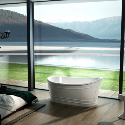Акриловая ванна BelBagno BB32-MATT 168x90 фотография