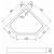 Акриловый поддон Gemy ST09T 80x80x16 фотография