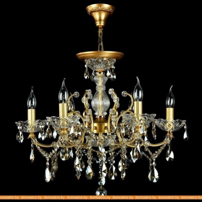 Подвесная люстра Maytoni Diamant Crystal Sevilla DIA004-06-G фотография