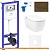 Унитаз Lavinia Boho Smart V-Clean 7 в 1 87561129 картинка