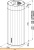 Вытяжка Faber Corinthia Isola EV8P DG Matt/Concrete A37 [110.0456.220] фотография
