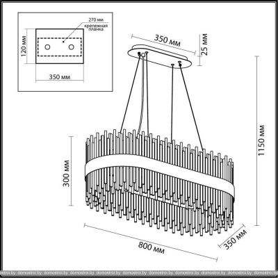 Подвесная люстра Odeon Light Focco 4722/24 фотография