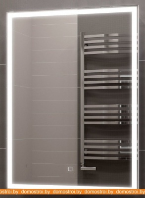 Шкаф с зеркалом Континент Allure Led 60x80 (правый) фотография