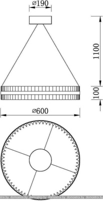 Подвесная люстра Vele Luce VL1693P01 фотография