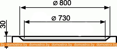 Душевой поддон Roth Rondo 100 100x100 (черный) фотография