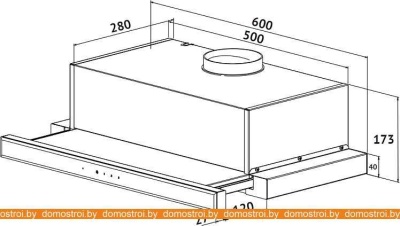 Вытяжка Korting KHP 6670 GN фотография