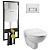 Комплект инсталляция и унитаза Vitra Normus 9773B003-7200 картинка