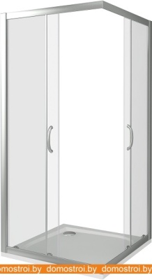 Душевой уголок Good Door Infinity CR 80x80 (прозрачное/хром) фотография